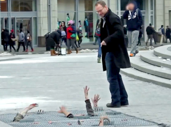Walking Dead Zombies Prank Walking Dead Zombies Prank